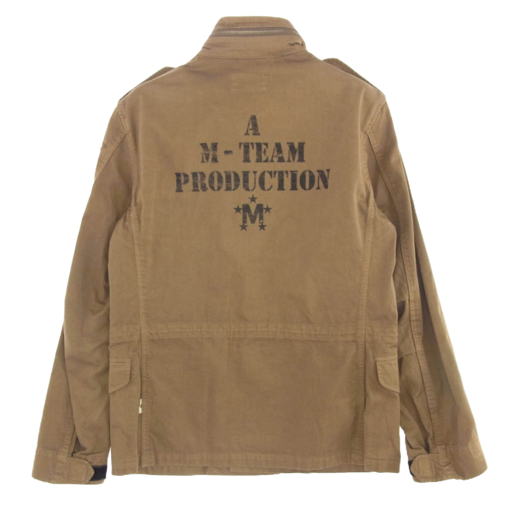 エム ミリタリー ジャケット ベージュ系 M【中古】