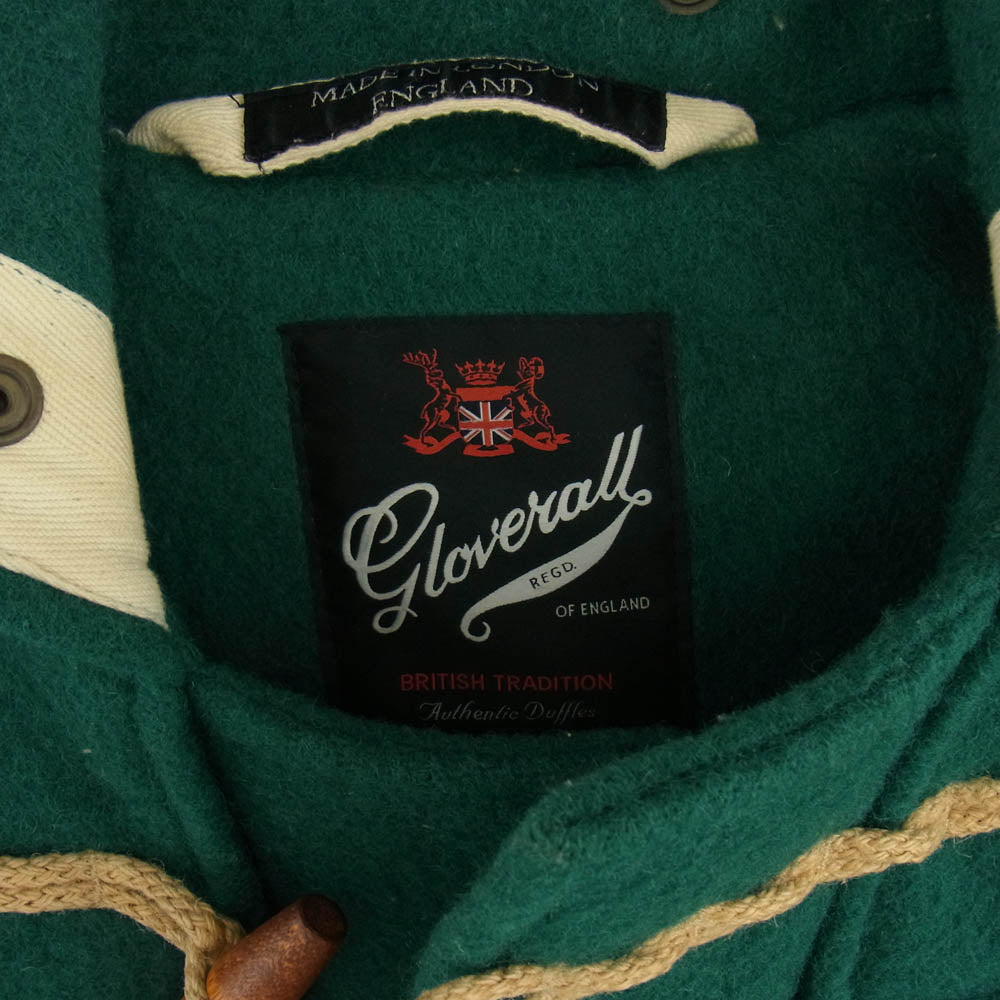 Gloverall グローバーオール 英国製 ダッフル コート グリーン系 USA