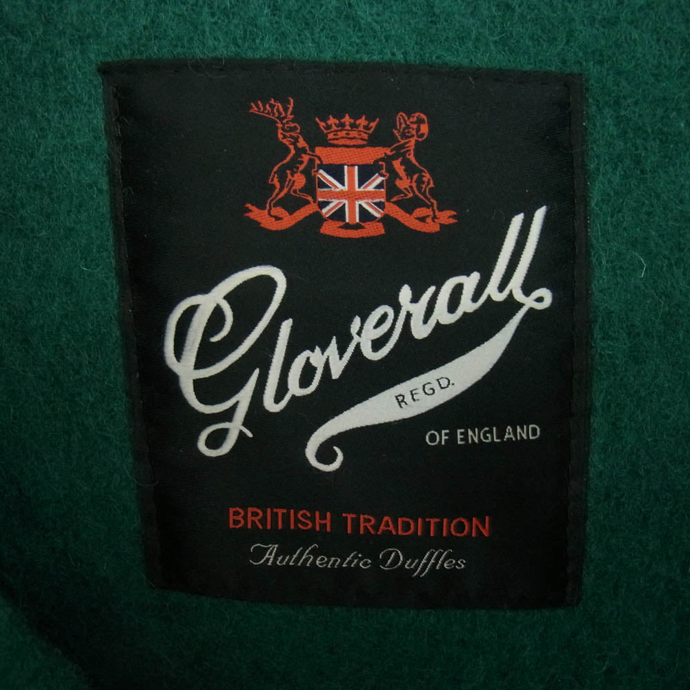 Gloverall グローバーオール 英国製 ダッフル コート グリーン系 USA 38【中古】