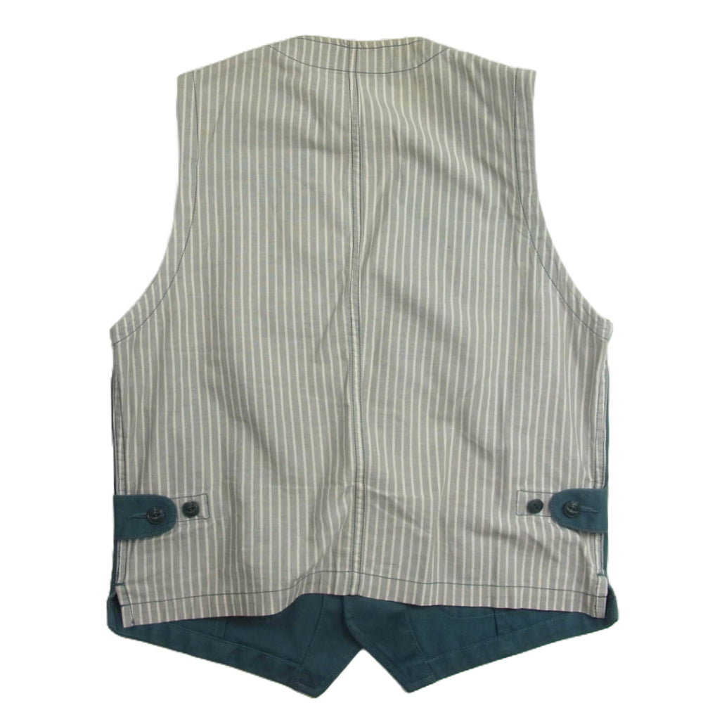 The Stylist Japan ザスタイリストジャパン × DICKIES ディッキーズ ワーク ベスト グリーン系 S【中古】