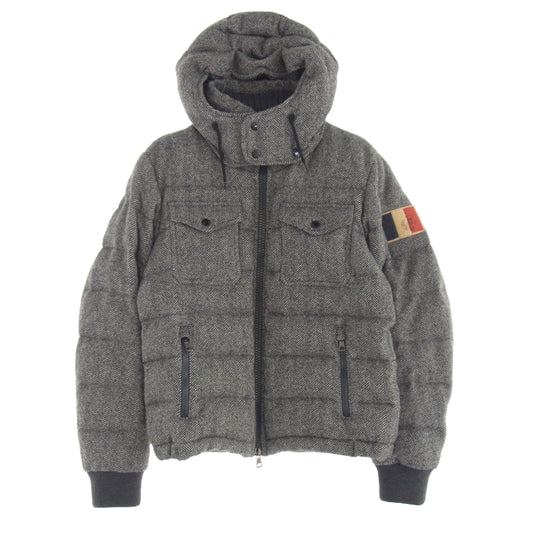 MONCLER モンクレール FLORIAN フロリアン ダウン ジャケット グレー系 1【中古】