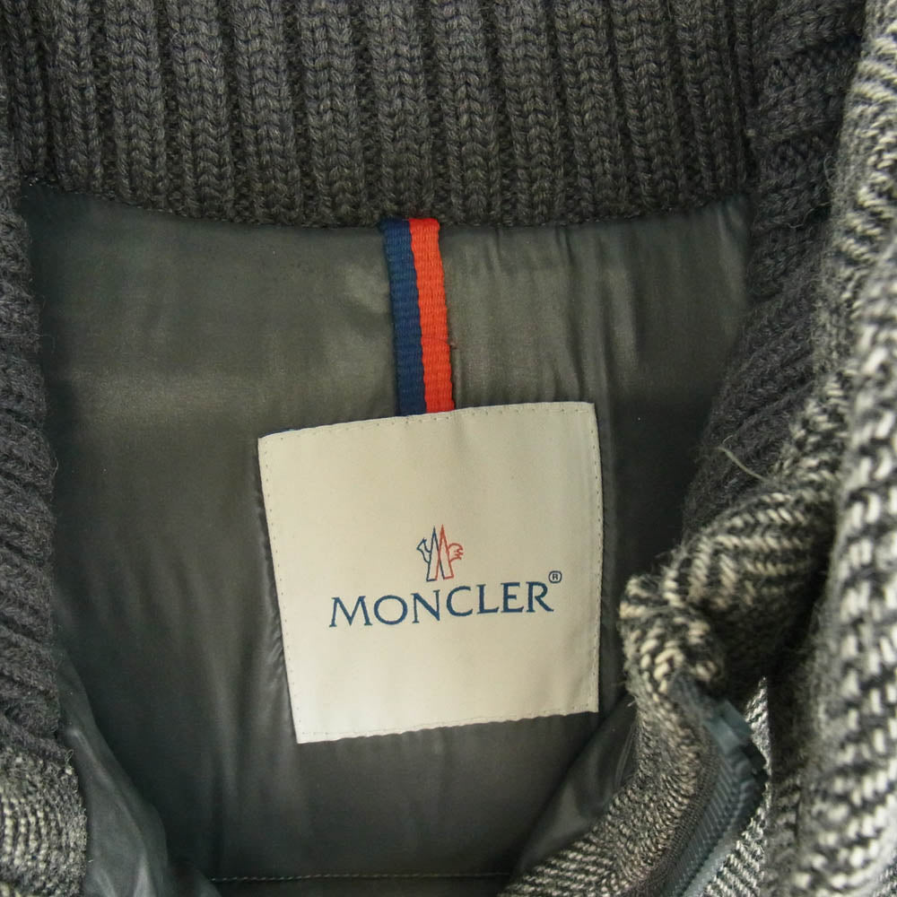 MONCLER モンクレール FLORIAN フロリアン ダウン ジャケット グレー系 1【中古】