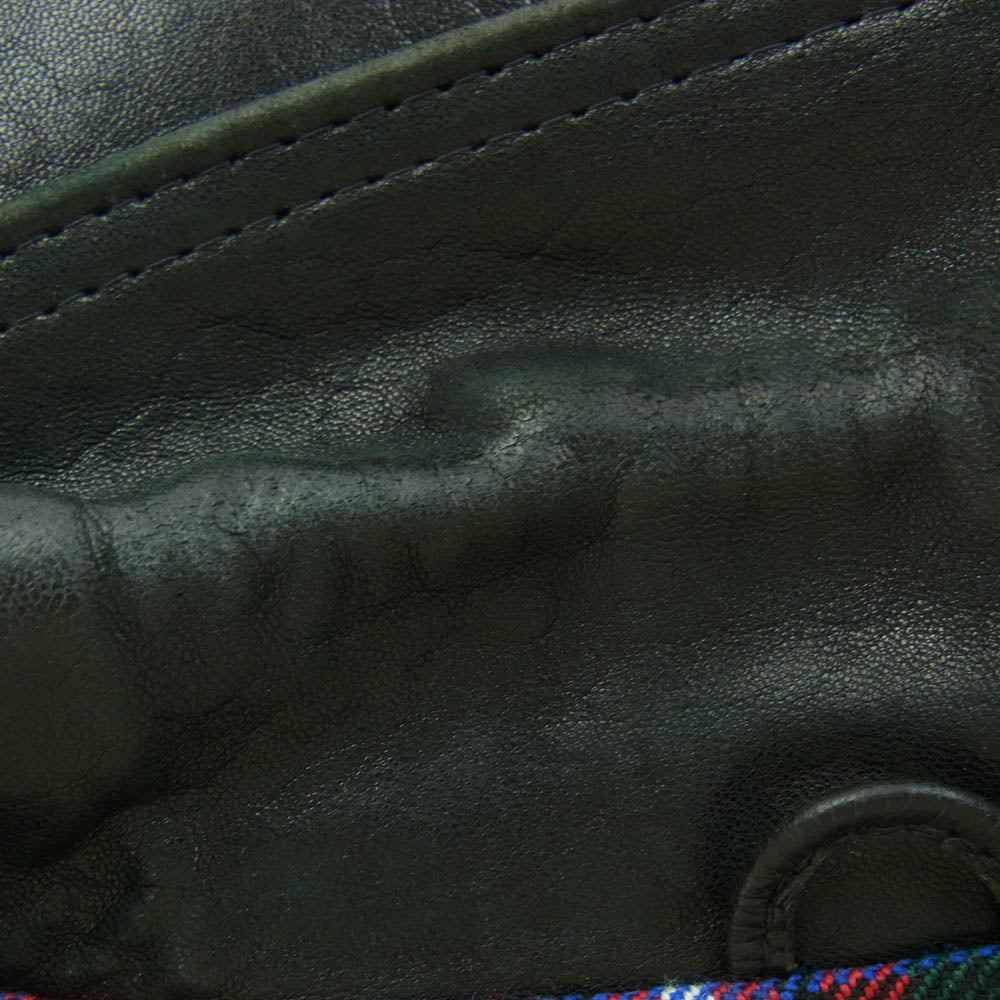 Lewis Leathers ルイスレザー 551TV DOMINATOR TIGHT FIT ドミネーター タイトフィット シープスキン レザー シングルライダース ジャケット ブラック系 38【中古】