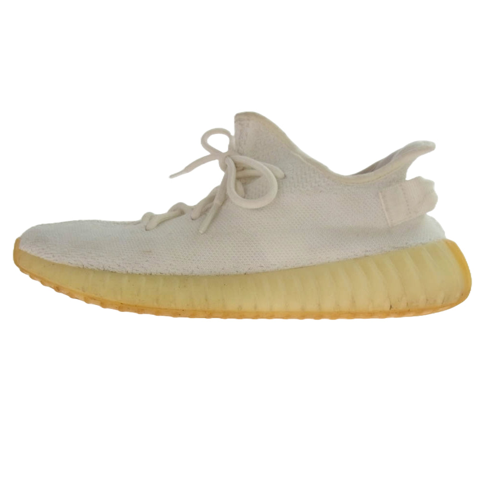 adidas アディダス CP9366 YEEZY Boost 350 V2 Cream White イージーブースト 350V2 クリーム ホワイト スニーカー オフホワイト系 28cm【中古】