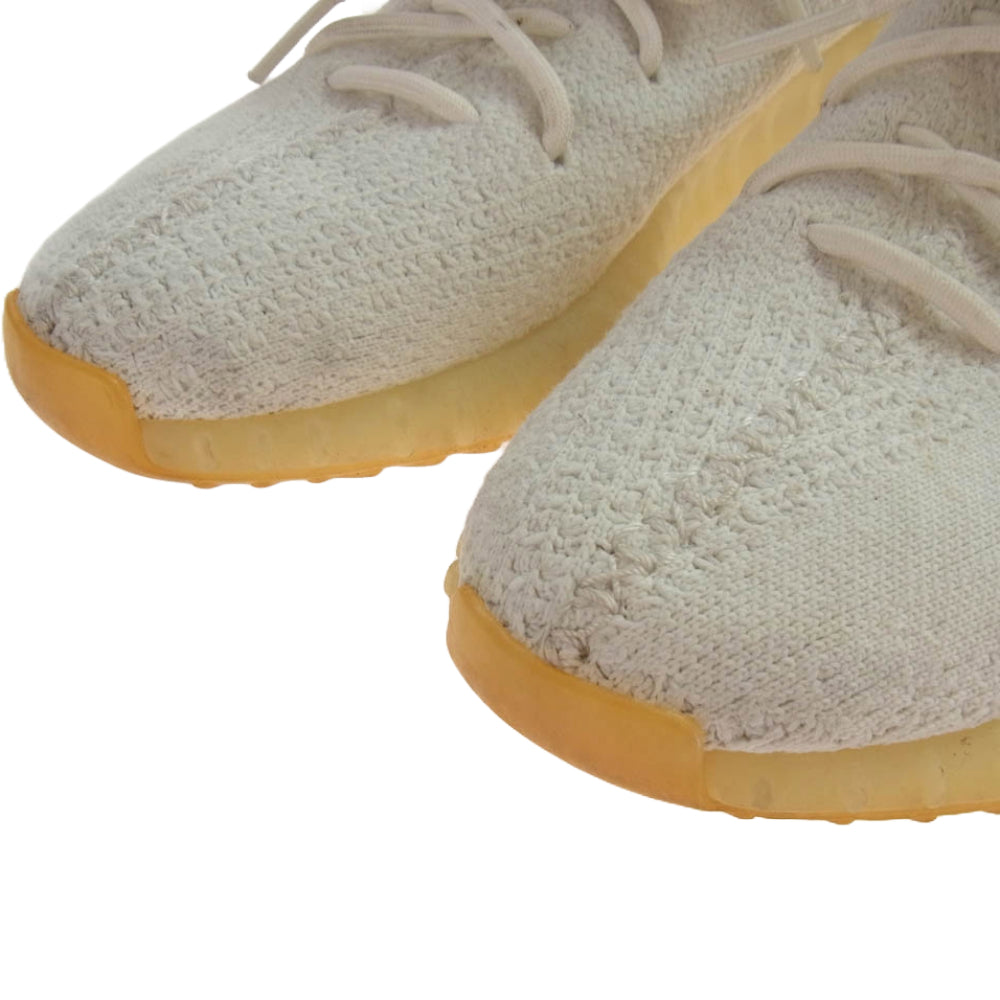 adidas アディダス CP9366 YEEZY Boost 350 V2 Cream White イージーブースト 350V2 クリーム ホワイト スニーカー オフホワイト系 28cm【中古】