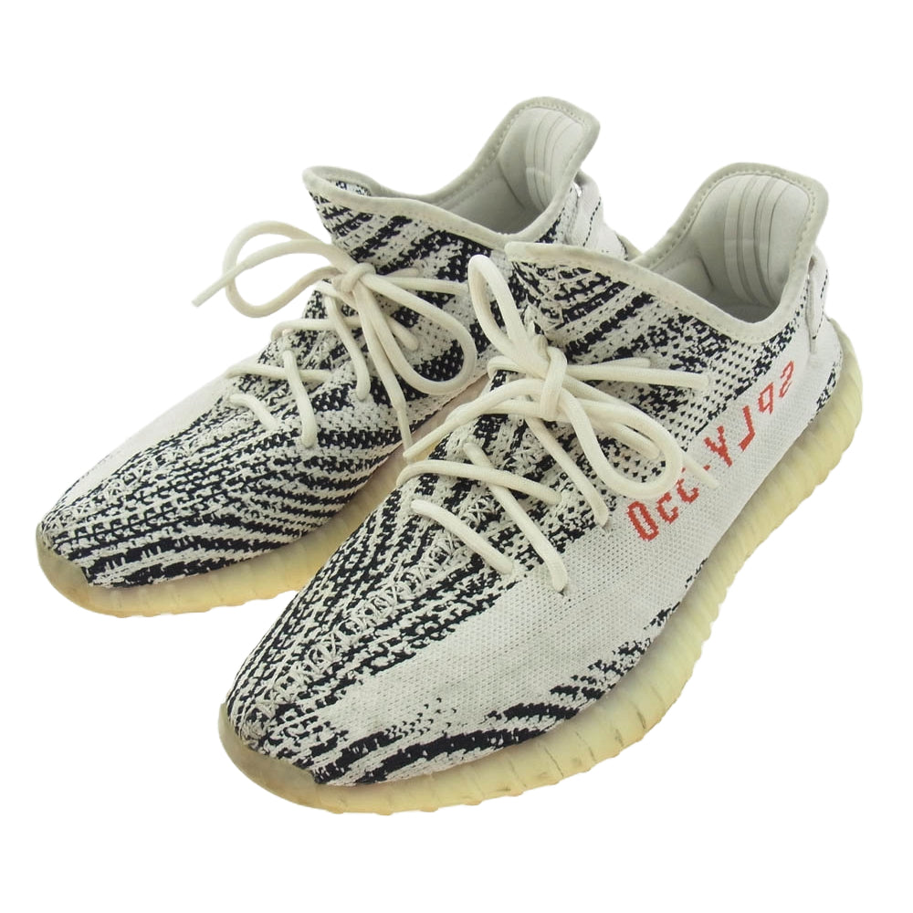 adidas アディダス CP9654 YEEZY Boost 350 V2 Zebra イージーブースト350V2 ゼブラ スニーカー ブラック系 ホワイト系 28.5cm【中古】