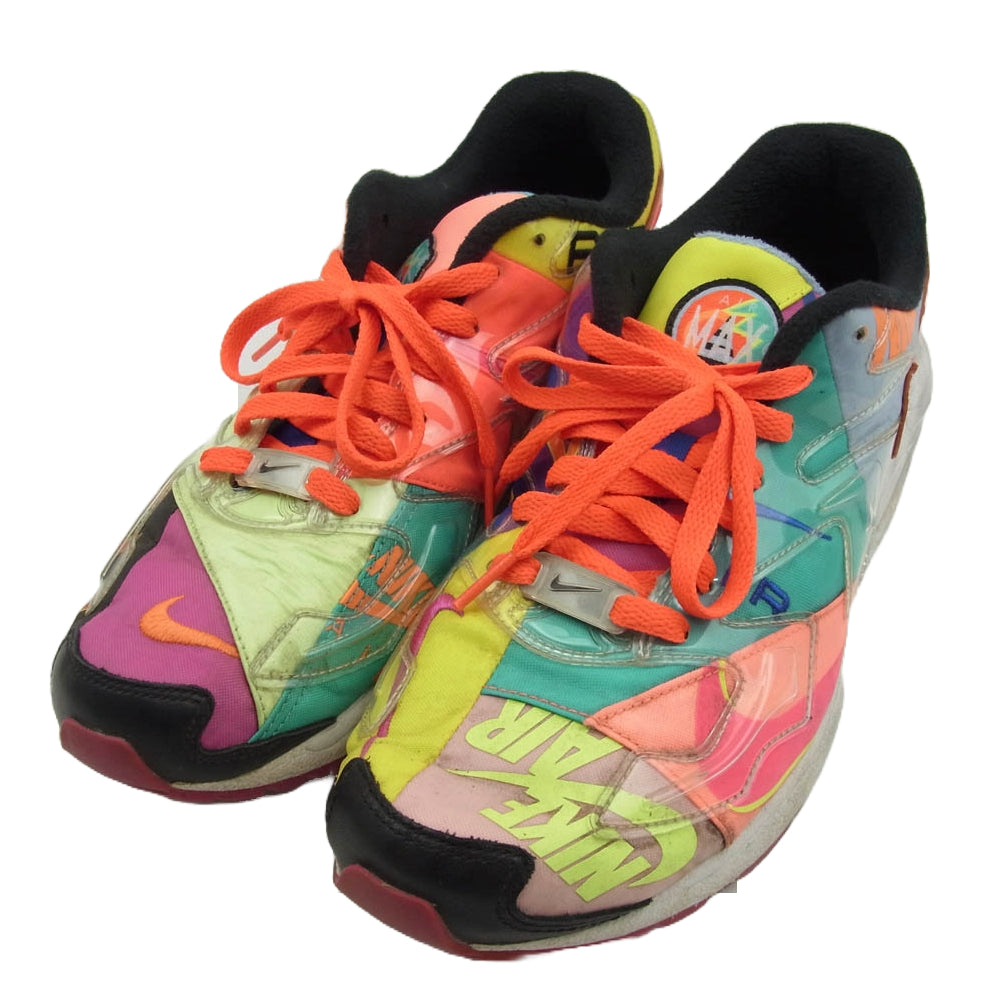 NIKE ナイキ BV7406-001 × atmos Air Max 2 Light Multi アトモス エアマックス2 ライト スニーカー マルチカラー系 27.5cm【中古】