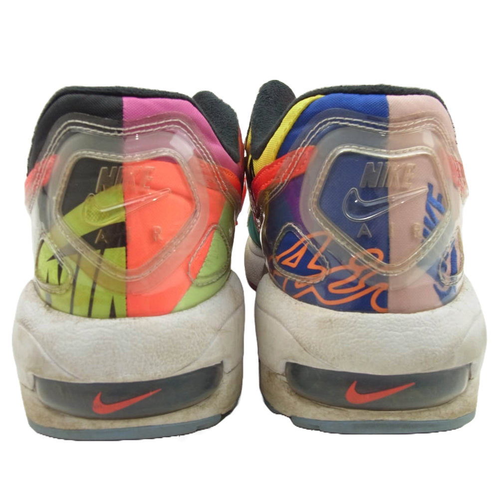 NIKE ナイキ BV7406-001 × atmos Air Max 2 Light Multi アトモス エアマックス2 ライト スニーカー マルチカラー系 27.5cm【中古】