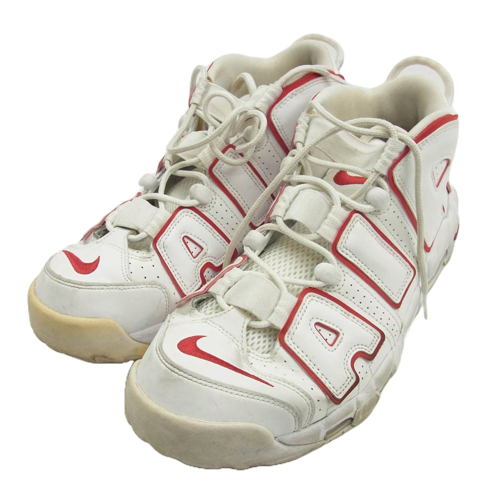 NIKE ナイキ 921948-102 AIR MORE UPTEMPO モア アップテンポ スニーカー ホワイト系 27.5cm【中古】