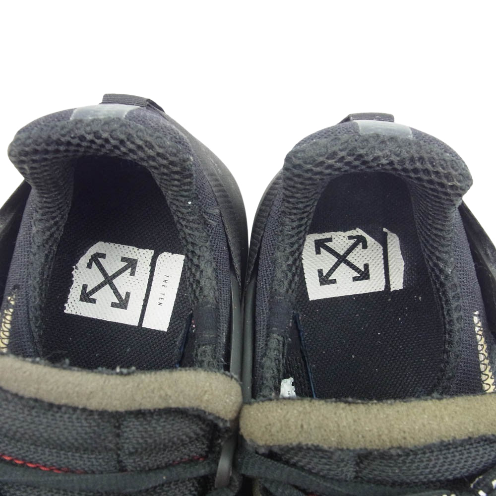 NIKE ナイキ AA3830-002 フェイクバスターズ鑑定済 Off-White Air Presto オフホワイト エアプレスト スニーカー ブラック系 28cm【中古】