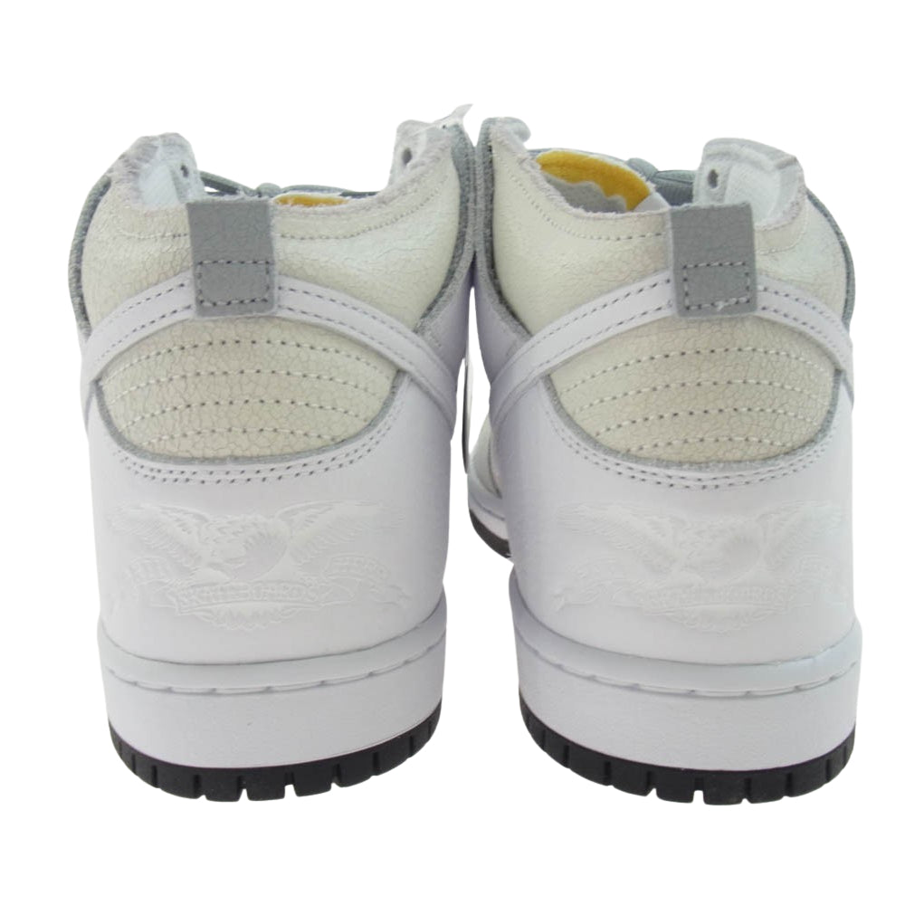 NIKE ナイキ HM5837-100 × ANTIHERO アンタイヒーロー SB Dunk High QS White ダンクハイ ハイカット スニーカー ホワイト系 28.0cm【新古品】【未使用】【中古】