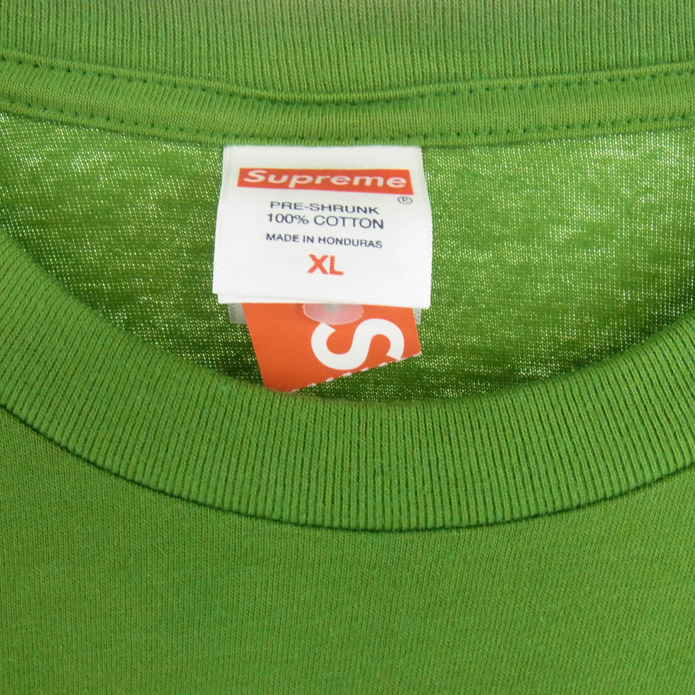 Supreme シュプリーム 24AW Tera Patrick Tee テラパトリック Ｔシャツ 半袖 カットソー グリーン系 XL【極上美品】【中古】