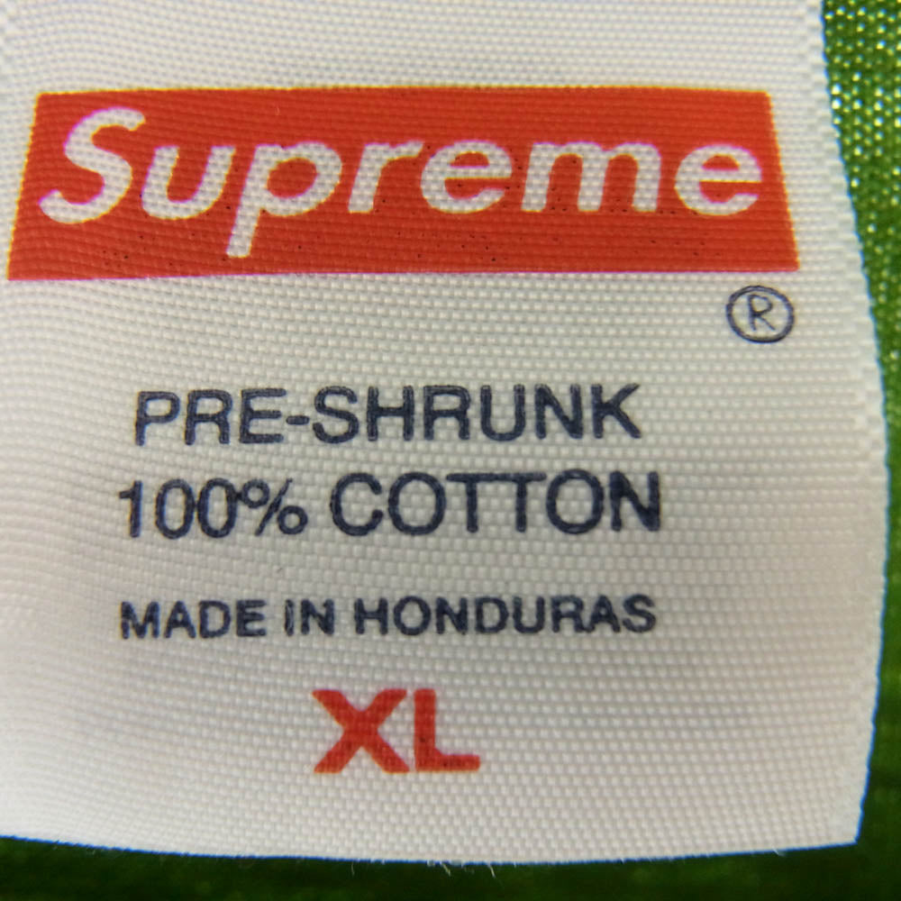 Supreme シュプリーム 24AW Tera Patrick Tee テラパトリック Ｔシャツ 半袖 カットソー グリーン系 XL【極上美品】【中古】