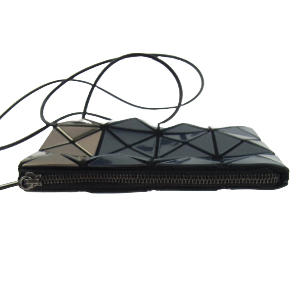 バオバオイッセイミヤケ 20SS BB01-AG145 PVC ショルダー ポシェット バッグ グレー系 シルバー系【中古】