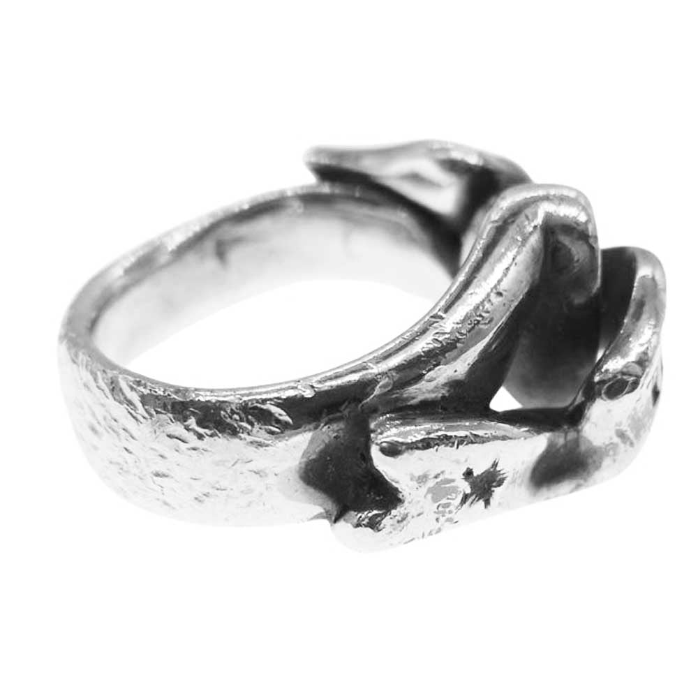 PUERTA DEL SOL プエルタデルソル R787 TRUE LOVE シルバー リング シルバー系 7.5号【中古】