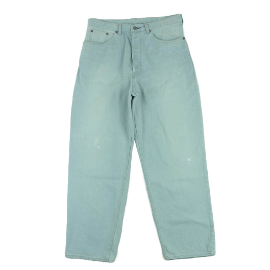marka マーカ M24A-04PT11C COCOON FIT JEANS ORGANIC COTTON 12oz DENIM フェード加工 デニム パンツ ジーンズ インディゴブルー系 3【中古】