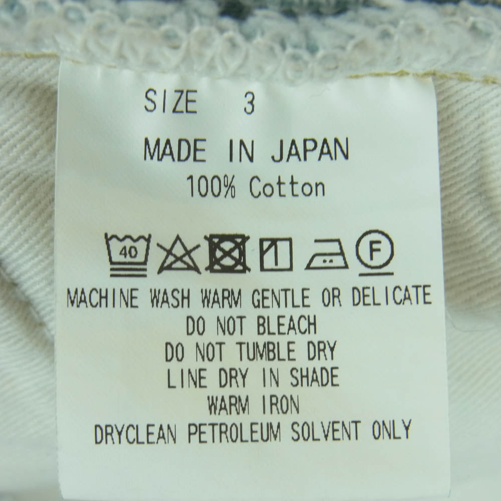 marka マーカ M24A-04PT11C COCOON FIT JEANS ORGANIC COTTON 12