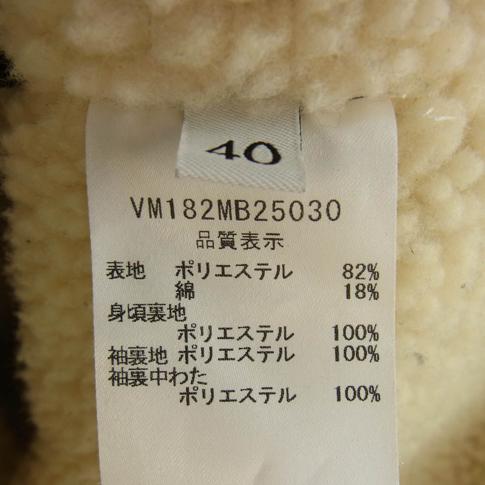 ヴァンソン エ ミレイユ モッズ コートカーキ カーキ系 40【中古】