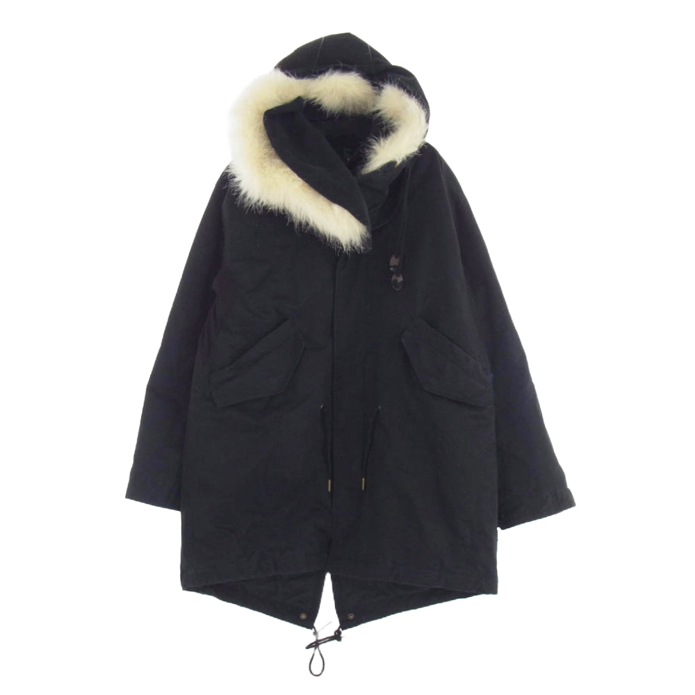 glamb グラム GB15AT/JKT14 グラム モッズ コート ブラック ブラック系 1【中古】