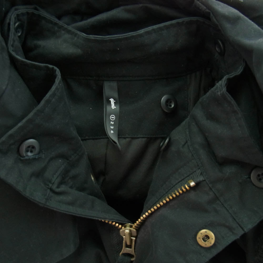 glamb グラム GB15AT/JKT14 グラム モッズ コート ブラック ブラック系 1【中古】