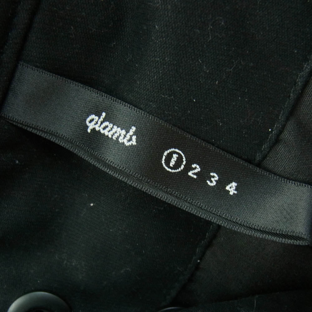 glamb グラム GB15AT/JKT14 グラム モッズ コート ブラック ブラック系 1【中古】