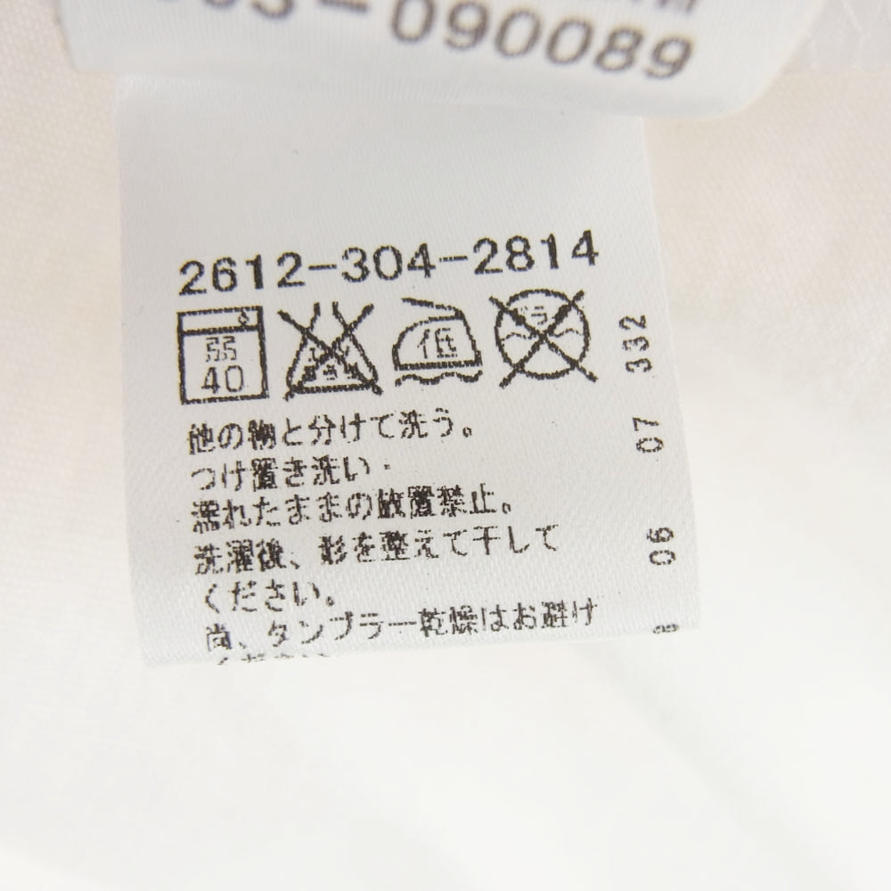 CHROME HEARTS クロムハーツ（原本無） American Flag Tee アメリカン フラッグ ホースシュー Ｖネック Ｔシャツ 星条旗 半袖カットソー ホワイト系 S【中古】