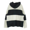Supreme シュプリーム 19SS NIKE stripe hooded sweatshirt ブラック系 ホワイト系 L【中古】