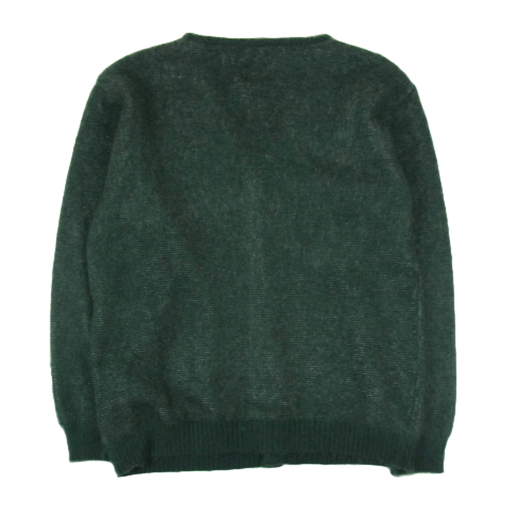 Needles ニードルス LQ272 Mohair Cardigan Diamond モヘア カーディガン ニット グリーン系 XL【中古】