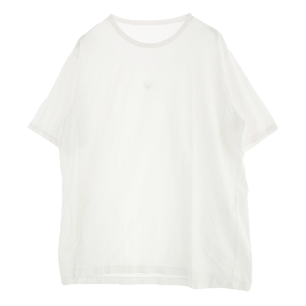 Yohji Yamamoto ヨウジヤマモト GA-T10-040 19AW Ground Y グラウンドワイ Jumbo Short Sleeve T ジャンボ Ｔシャツ 半袖 カットソー ホワイト系 3【中古】