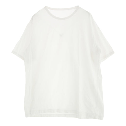 Yohji Yamamoto ヨウジヤマモト GA-T10-040 19AW Ground Y グラウンドワイ Jumbo Short Sleeve T ジャンボ Ｔシャツ 半袖 カットソー ホワイト系 3【中古】