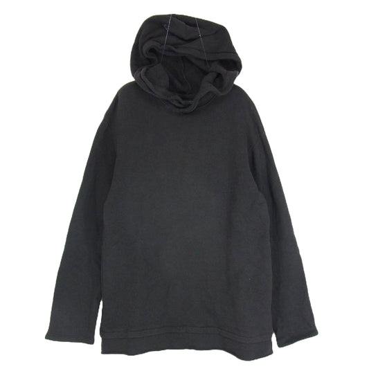 レギュレーションヨウジヤマモトメン 20AW HR-T61-074 レイヤード カットオフ コットン プルオーバー パーカー ダークグレー系 3【中古】