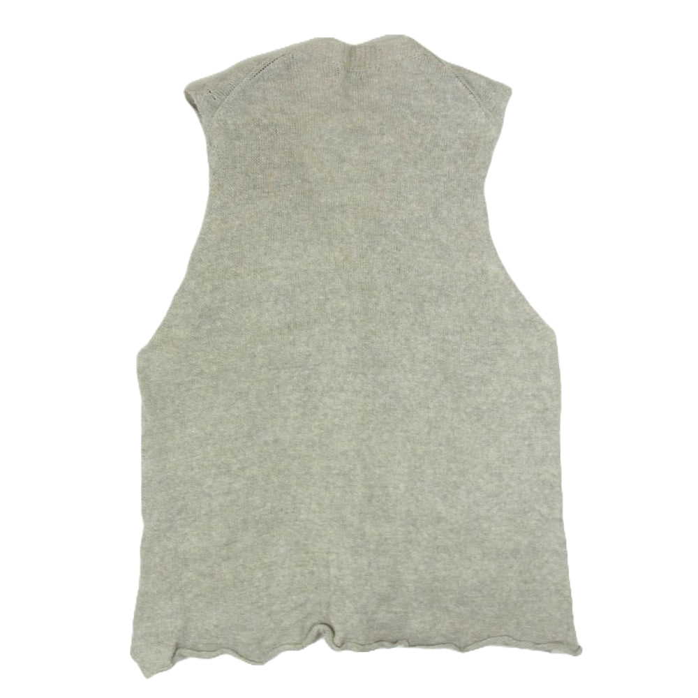 Yohji Yamamoto POUR HOMME ヨウジヤマモトプールオム 17SS HD-K88-380 リネン ロング ベスト ジレ ベージュ系 3【中古】