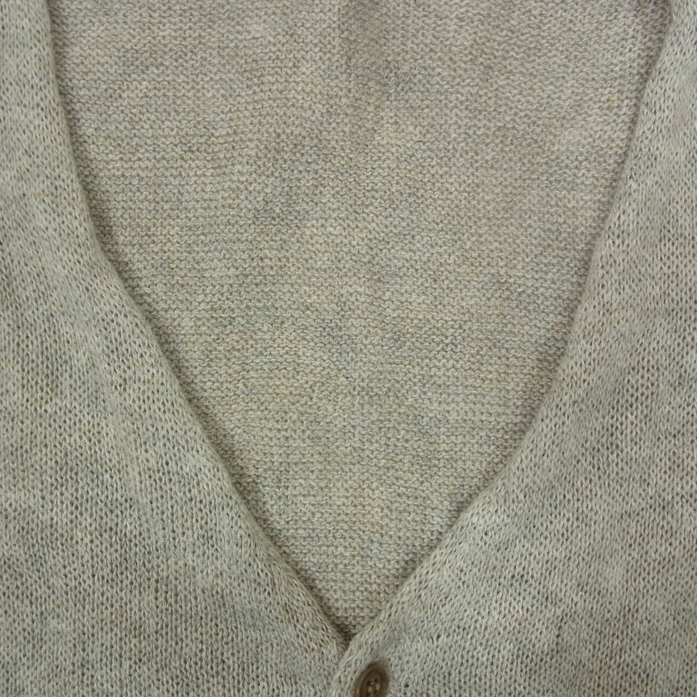 Yohji Yamamoto POUR HOMME ヨウジヤマモトプールオム 17SS HD-K88-380 リネン ロング ベスト ジレ ベージュ系 3【中古】