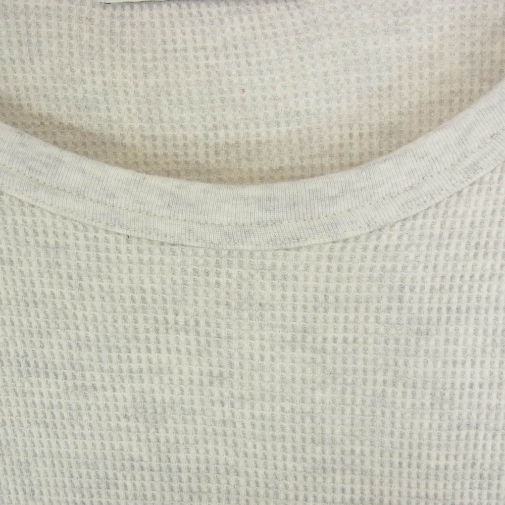 Yohji Yamamoto POUR HOMME ヨウジヤマモトプールオム HG-T57-984 サイドスリット コットン カットソー 長袖 グレー系 3【中古】