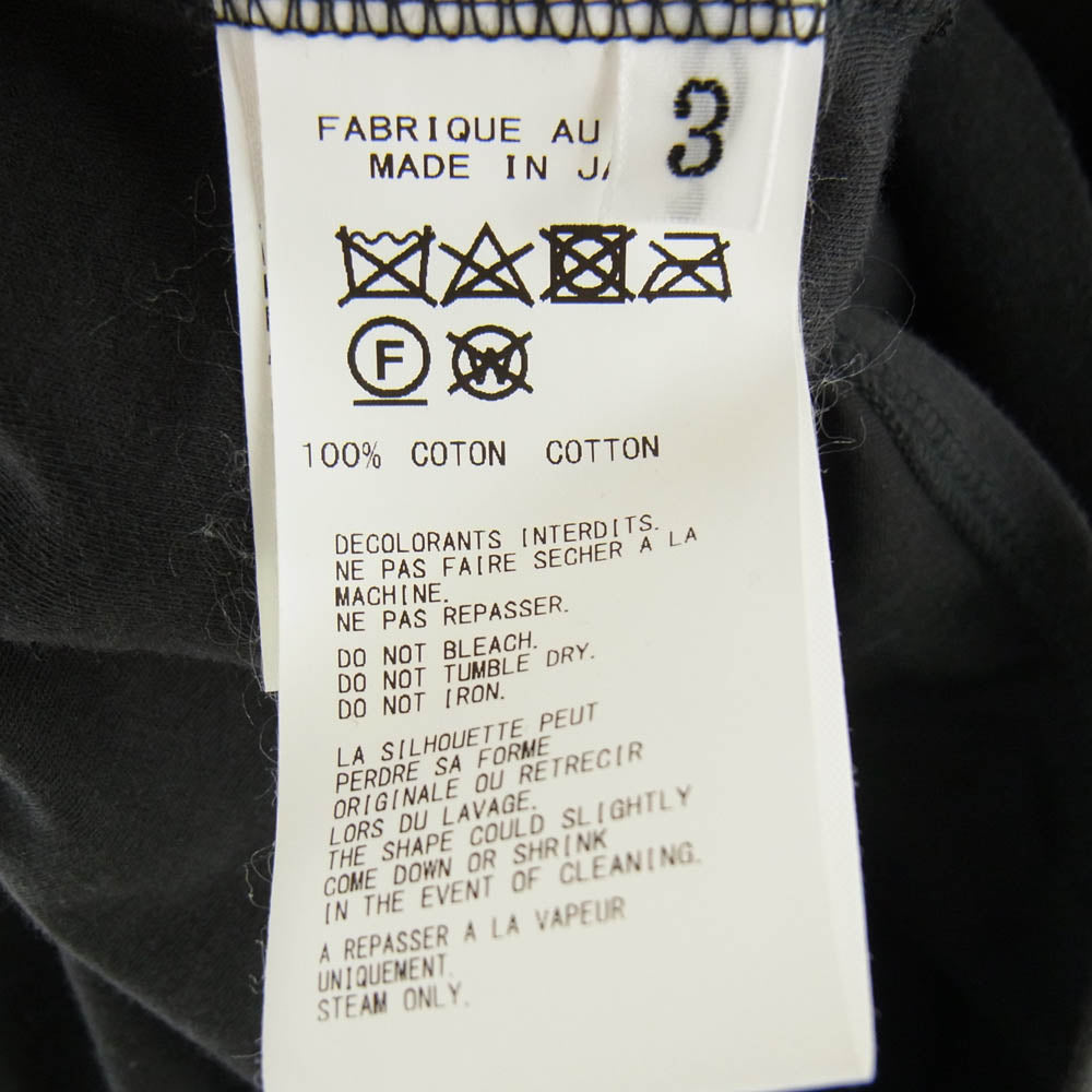 Yohji Yamamoto POUR HOMME ヨウジヤマモトプールオム 20SS HN-T48-087 コットン ロング カーディガン ブラック系 3【中古】