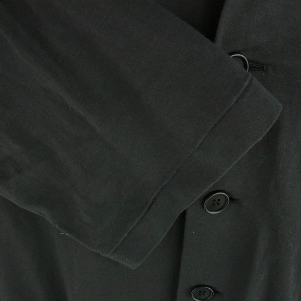 Yohji Yamamoto POUR HOMME ヨウジヤマモトプールオム 20SS HN-T48-087 コットン ロング カーディガン ブラック系 3【中古】