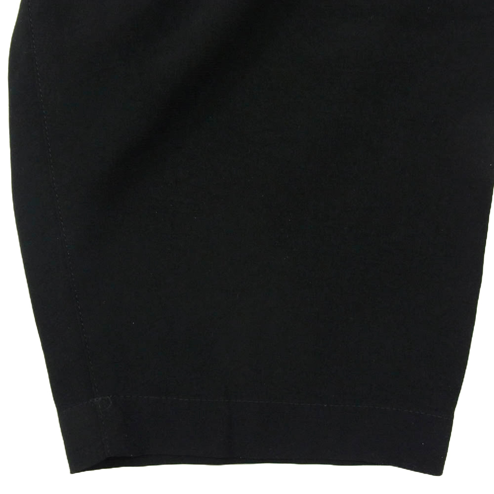 Yohji Yamamoto POUR HOMME ヨウジヤマモトプールオム 22SS HG-P11-500 TUXEDO DECINE SARROUEL PANTS トリアセテート サルエル パンツ ブラック系 3【中古】