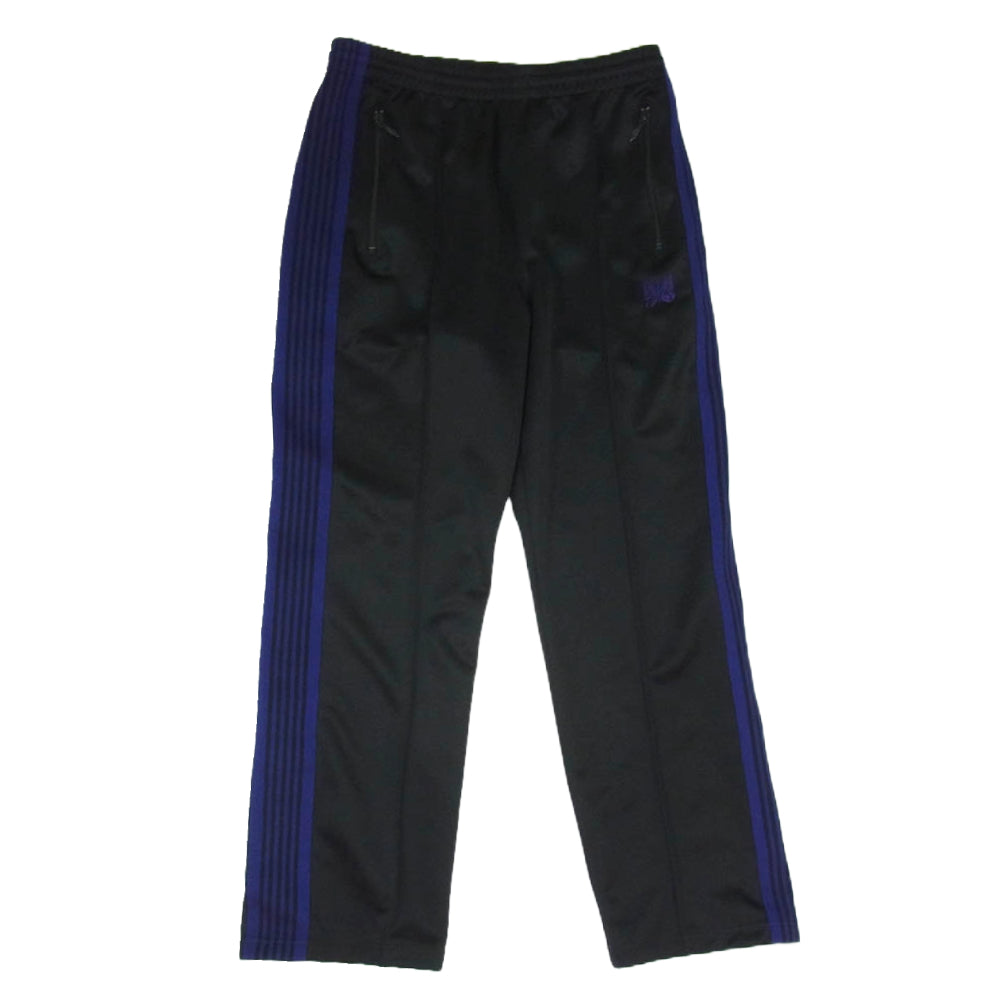 Needles ニードルス NS1622 ×BEAVER  TRACK PANT トラックパンツ ブラック系 S【中古】