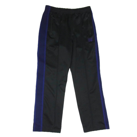 Needles ニードルス NS1622 ×BEAVER  TRACK PANT トラックパンツ ブラック系 S【中古】