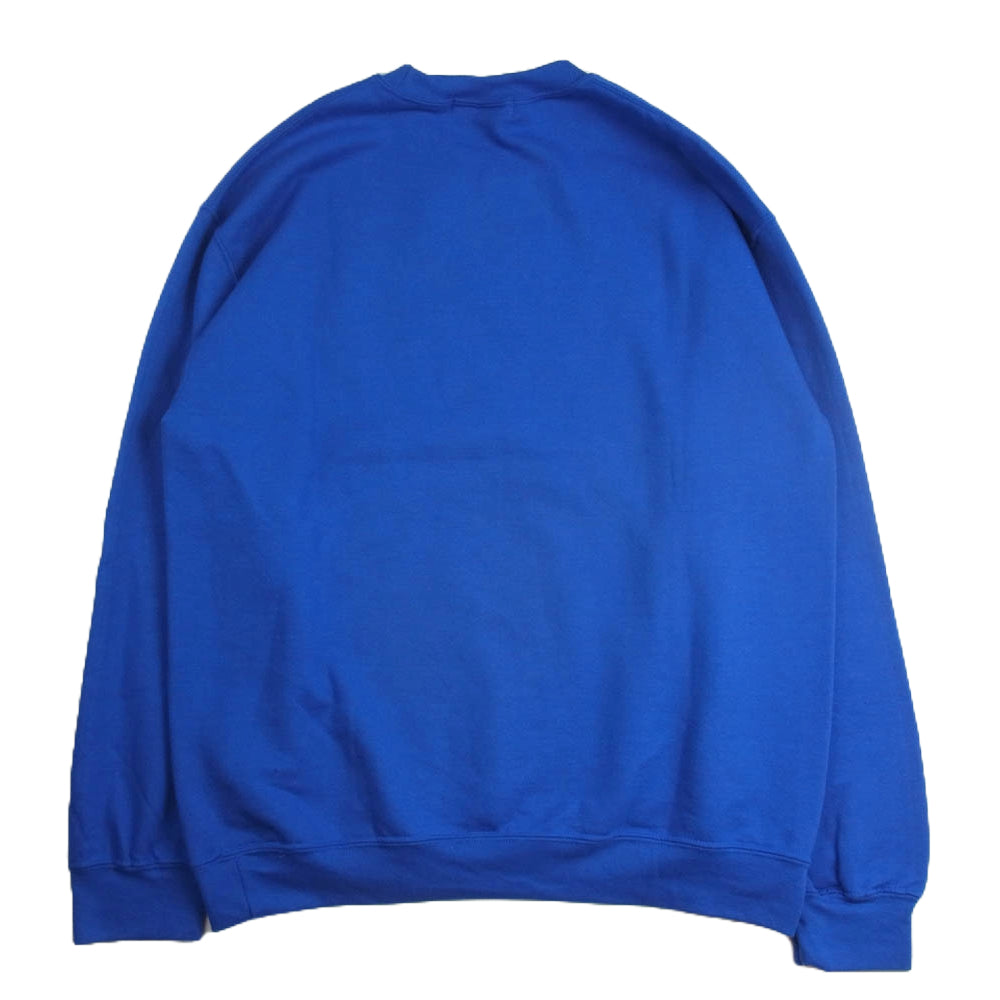 UNDERCOVER アンダーカバー 22AW UC2B9813 VERDY SWEATSHIRT ヴェルディ プリント スウェット トレーナー ブルー系【中古】