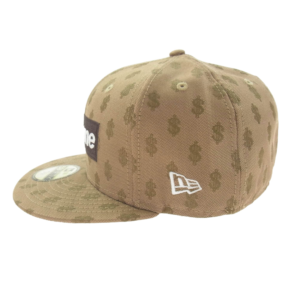 Supreme シュプリーム 18SS NEW ERA ニューエラ MONOGRAM BOX LOGO モノグラム ボックスロゴ キャップ 帽子 ブラウン系 ブラウン系 58.7cm【中古】