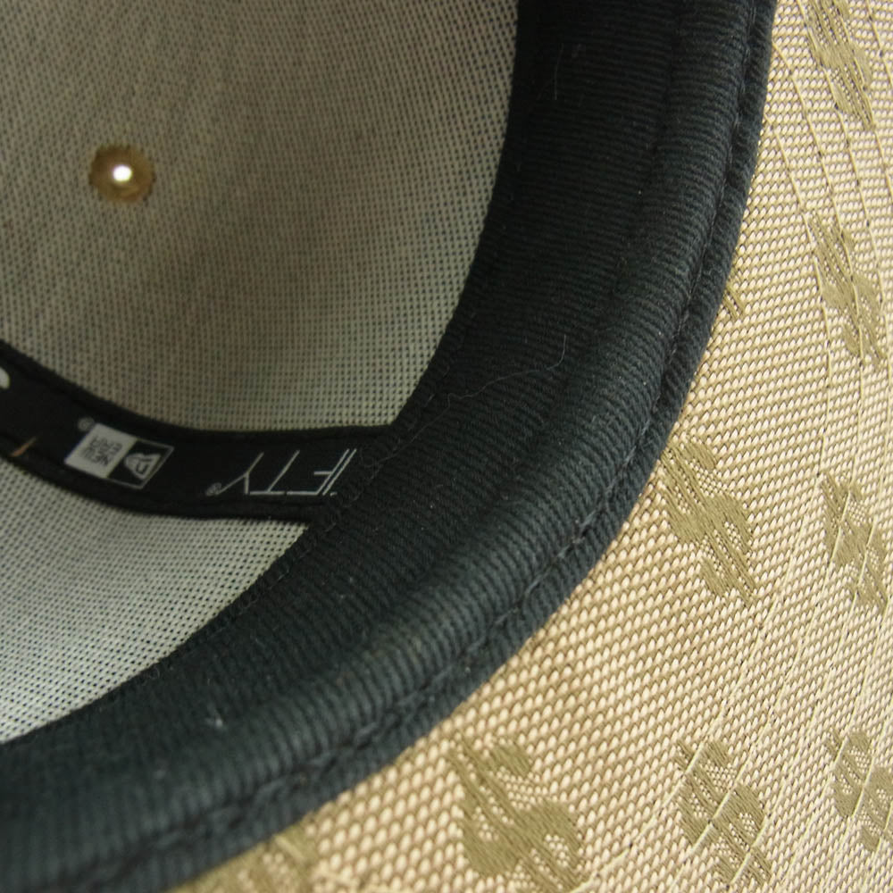 Supreme シュプリーム 18SS NEW ERA ニューエラ MONOGRAM BOX LOGO モノグラム ボックスロゴ キャップ 帽子 ブラウン系 ブラウン系 58.7cm【中古】