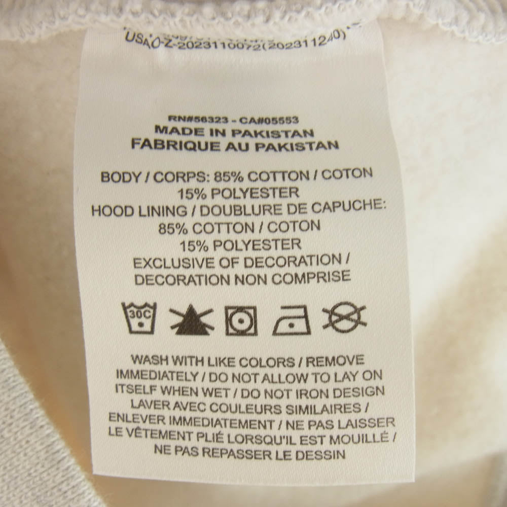 Supreme シュプリーム 24AW Jordan Hooded Sweatshirt ジョーダン ロゴプリントプルオーバー パーカー フーディー グレー系 M【中古】