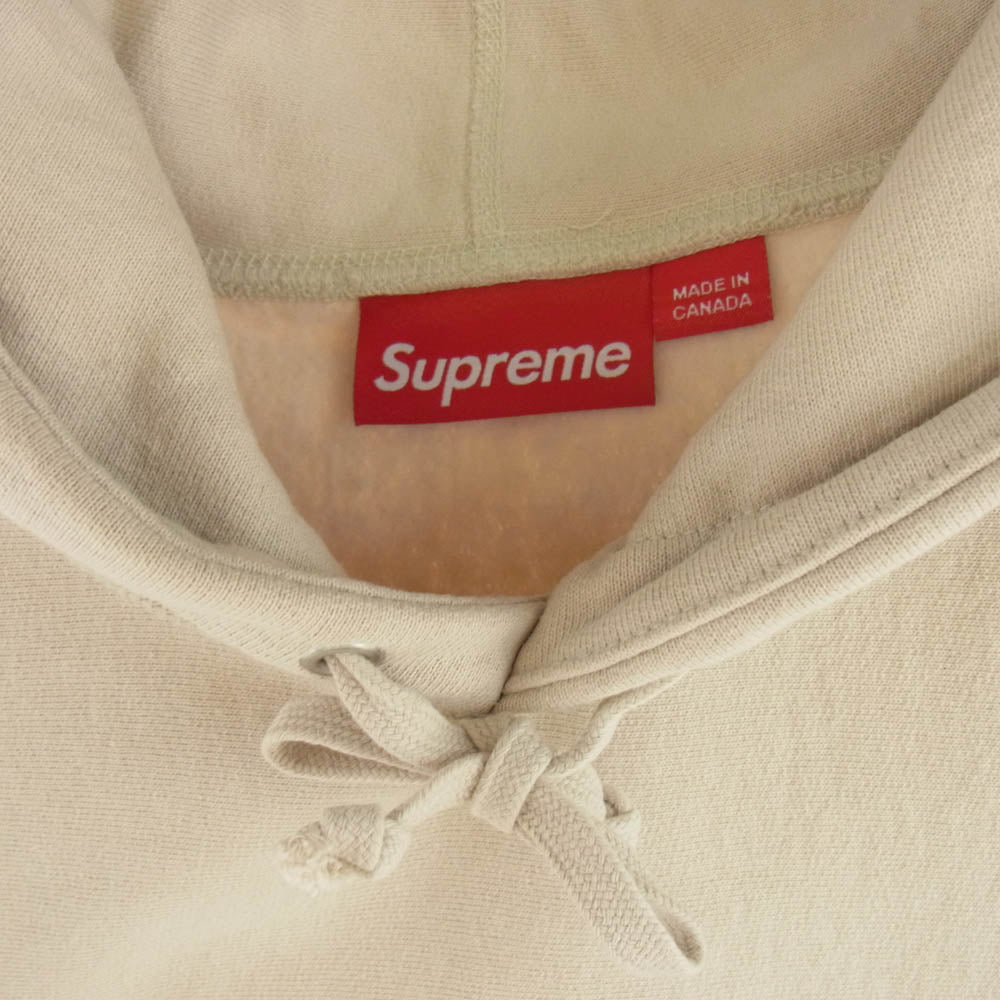 Supreme シュプリーム 24AW Box Logo Hooded Sweatshirt Stone ボックスロゴ プルオーバー パーカー フーディー ストーン ベージュ系 M【中古】