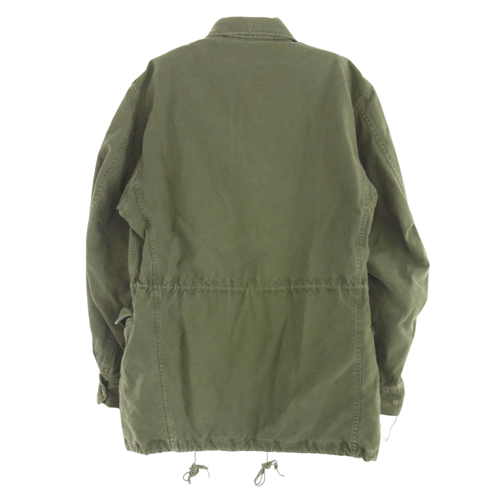 ヴィンテージ 50S 55-J-610-55 米軍実物 M51 フィールドジャケット カーキ系 XS【中古】