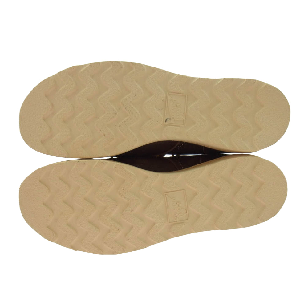 RED WING レッドウィング 9111 6inch PLAIN TOE Rough&Tough プレーントゥ ブーツ ブラウン系 US7D【新古品】【未使用】【中古】