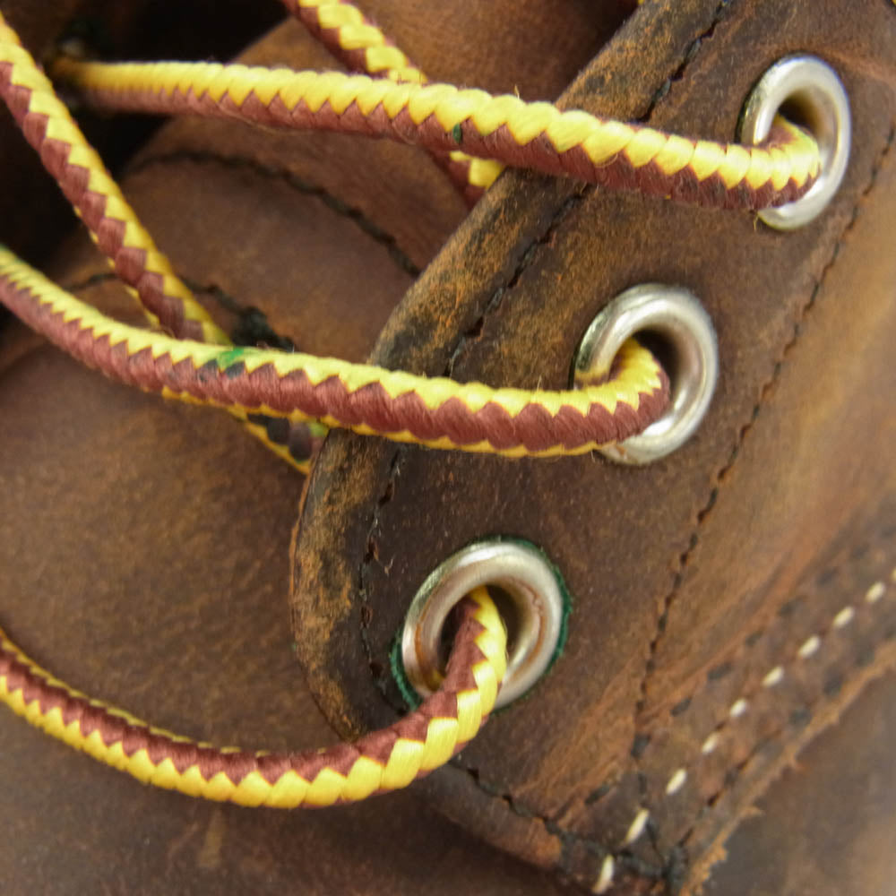 RED WING レッドウィング 9111 6inch PLAIN TOE Rough&Tough プレーントゥ ブーツ ブラウン系 US7D【新古品】【未使用】【中古】
