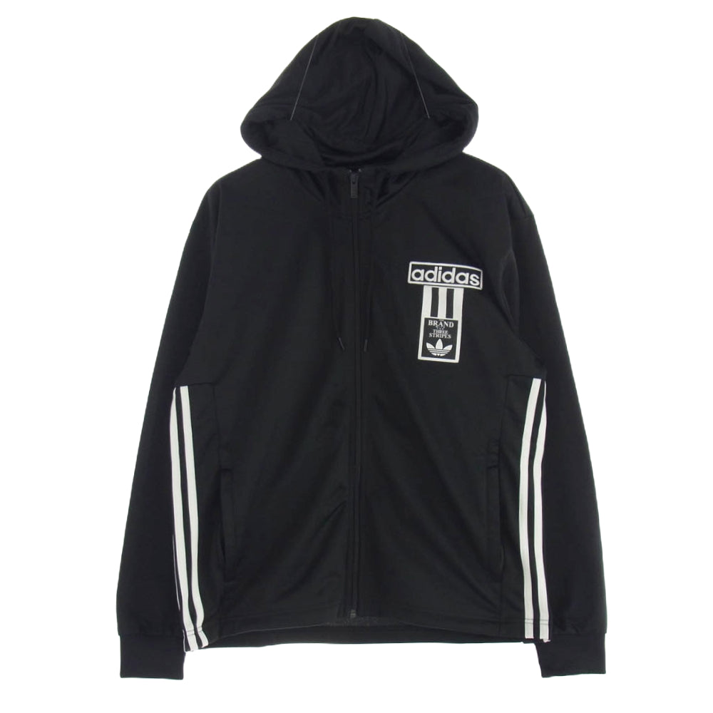 adidas アディダス IN8079 アディブレイク フルジップ パーカー ブラック系 L【中古】