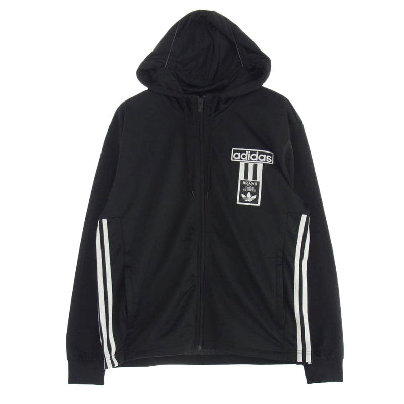 adidas アディダス IN8079 アディブレイク フルジップ パーカー ブラック系 L【中古】