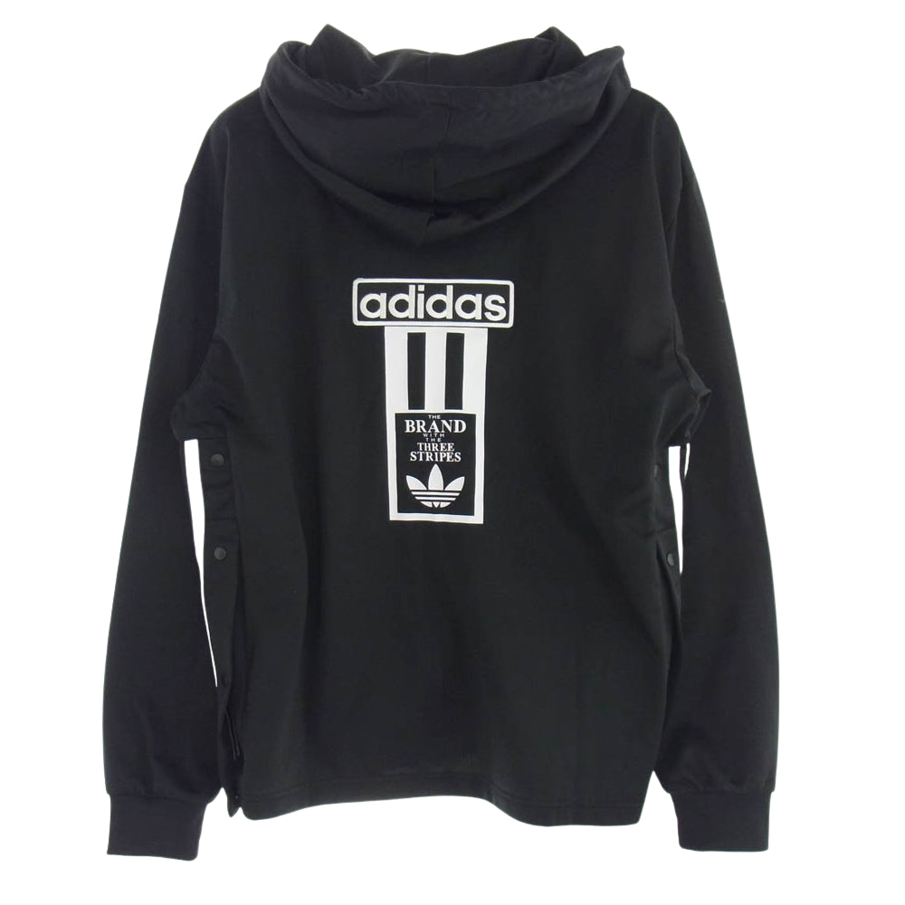 adidas アディダス IN8079 アディブレイク フルジップ パーカー ブラック系 L【中古】